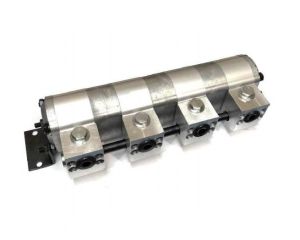 Zahnradstromteiler, 4-Wege, 9,5-18,9 l/min