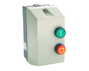 Motorstartrelais 400V inklusive Box und Motorschutz 9A