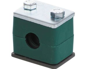 Verstärkte Rohrschelle einzeln komplett 50,8 mm