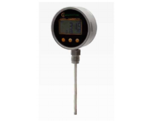 Digitales Thermometer mit Bodenanschluss 1/2" BSP