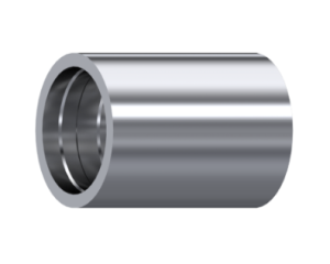 Presshülse Edelstahl für DN 3/16" passend für glatten PTFE-Schlauch