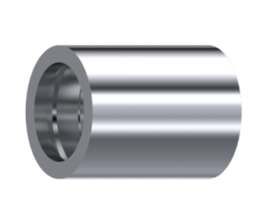 Presshülse Edelstahl für DN 5/16" passend für geflochtenen PTFE-Rippenschlauch