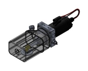 12V 0,8kW bidirektionales Hydraulikaggregat