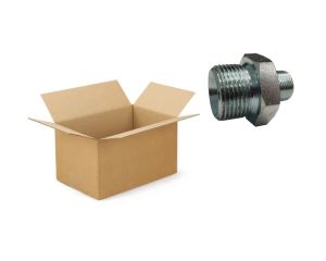 Hydraulikadapter 3/8" - 1/2" BSP männlich Vorteilspack 75 Stück