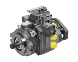 Geschlossene Axialkolbenpumpe – manueller Hebel mit Rückmeldung, 28 l/min