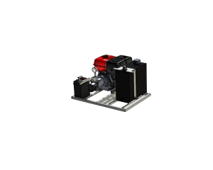 Hydraulikaggregat mit 13 PS Benzinmotor | 4,5cc Pump | 30 Liter Tank