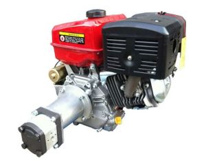 PTM390pro Benzinmotor mit vormontierter 4,5cc Zahnradpumpe Pumpengruppe 2