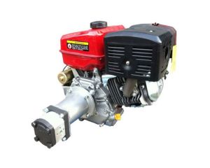 PTM390pro Benzinmotor mit vormontierter 6,3cc Zahnradpumpe Pumpengruppe 02